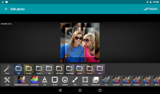 Wizard Photo Editor - عکس برنامه موبایلی اندروید