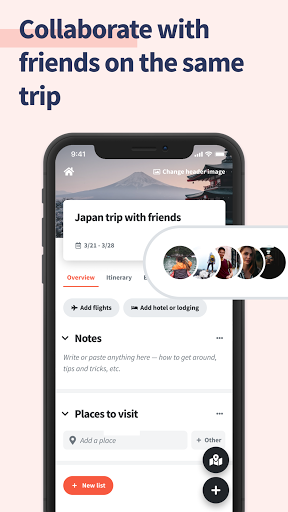 Wanderlog - Trip Planner App - Image screenshot of android app