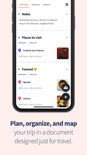 Wanderlog - Trip Planner App - Image screenshot of android app