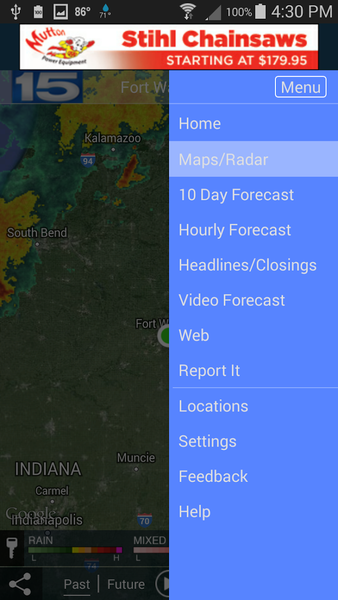 WANE WX - Image screenshot of android app