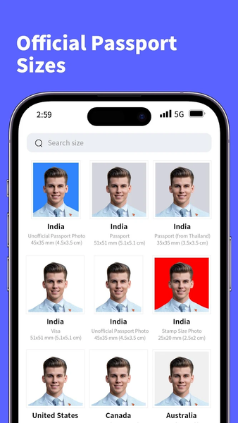 Vivid ID: Passport Photo Maker - Image screenshot of android app