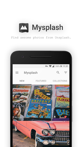 Mysplash-photography&wallpaper - عکس برنامه موبایلی اندروید