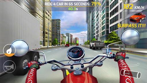 Moto Highway Rider - Gameplay image of android game