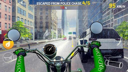 Moto Highway Rider - Gameplay image of android game