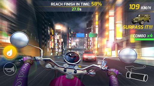 Moto Highway Rider - Gameplay image of android game