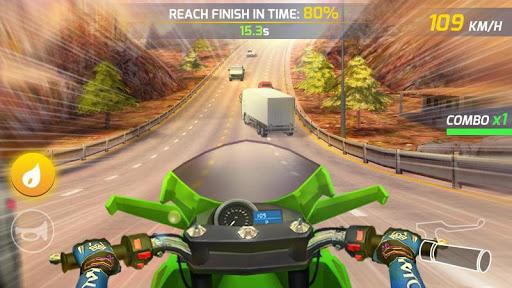 Moto Highway Rider - Gameplay image of android game
