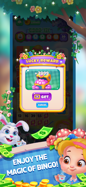 Wonder-Bingo Land: WinRealCash - عکس بازی موبایلی اندروید