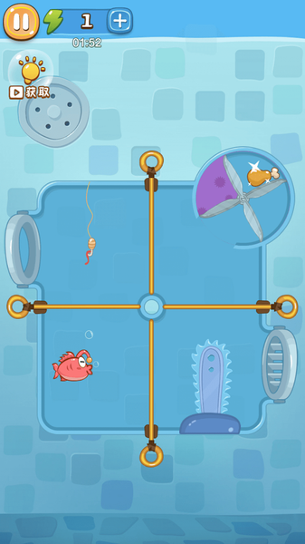Save The Fish Puzzle Game - عکس بازی موبایلی اندروید