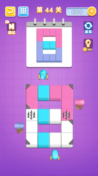 Color Block Puzzle Brain Game - Gameplay image of android game