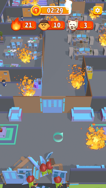 Crowd Fire 3D - عکس بازی موبایلی اندروید