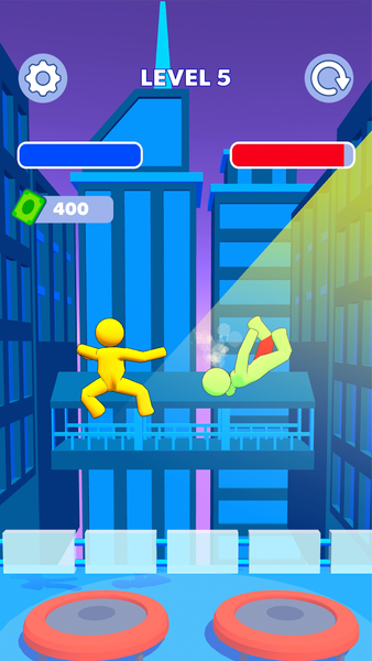 Stick Fighting Battle 3D - Image screenshot of android app