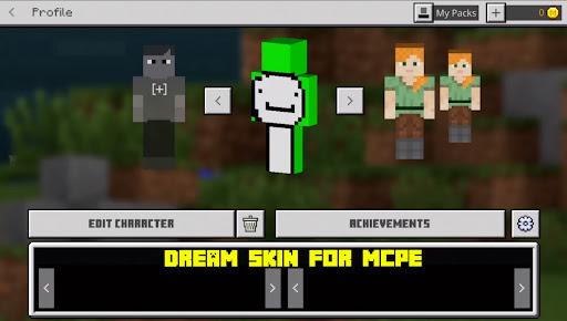 Dream Skin for mcpe addon maps - Image screenshot of android app