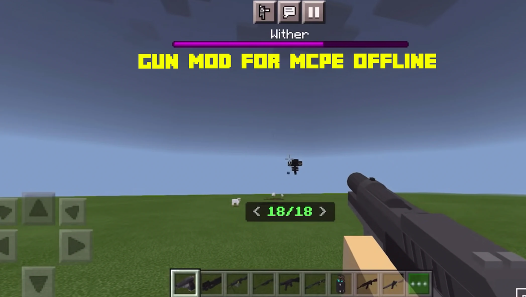 Gun Mod for MCPE 3D Actual Gun - عکس برنامه موبایلی اندروید