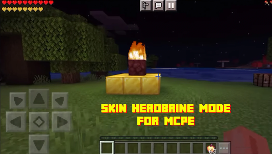Download Mod Herobrine Skin android on PC