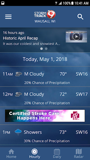9 StormTrack - Image screenshot of android app