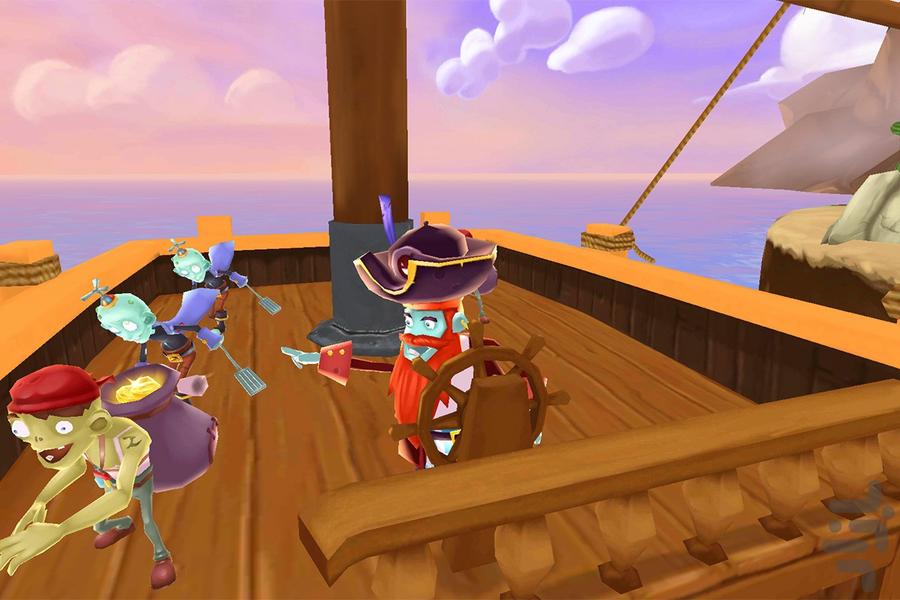 Zombie Pirates - Gameplay image of android game
