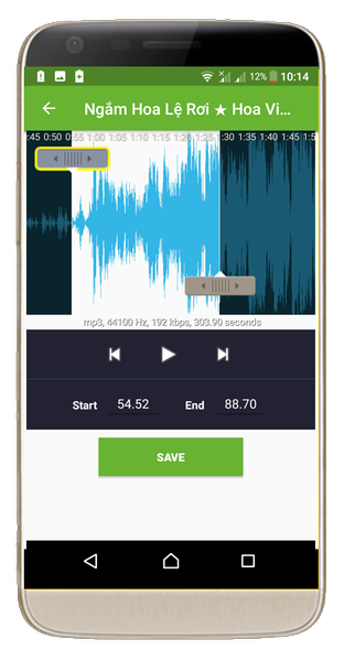 FDMR - Name Ringtones Maker Ap - Image screenshot of android app