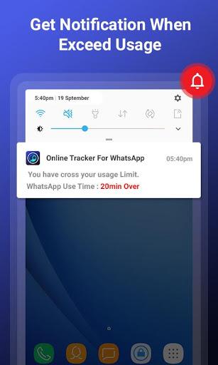 Online Tracker - Last Seen Notification - Image screenshot of android app