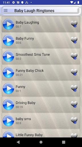 Baby Laugh Ringtones - Image screenshot of android app