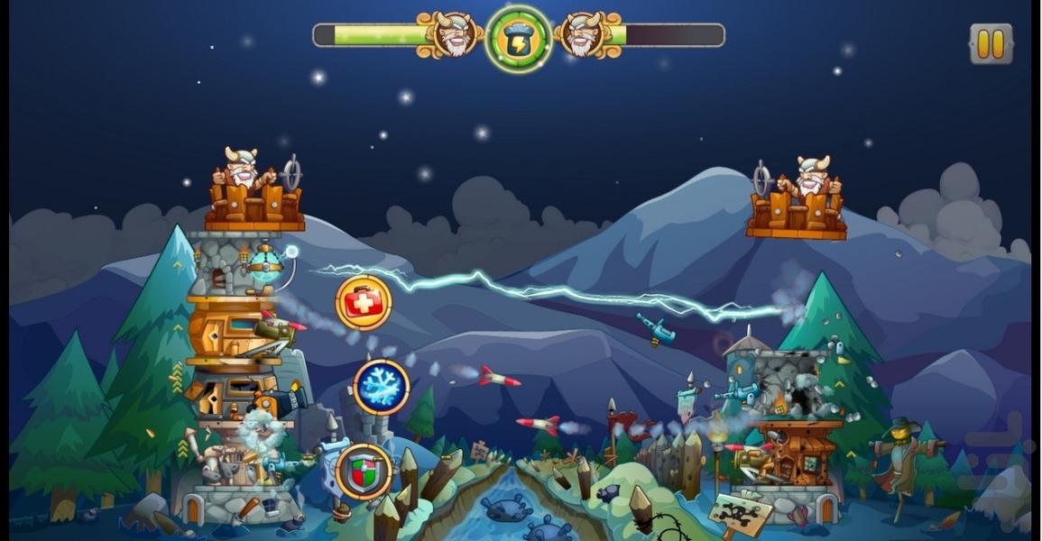 دفاع از قلعه - Gameplay image of android game