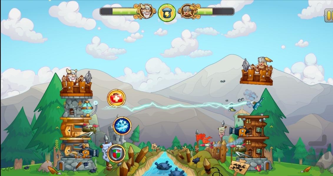 دفاع از قلعه - Gameplay image of android game