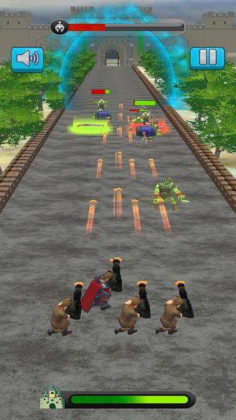 Warrior Endless Battle - Gameplay image of android game