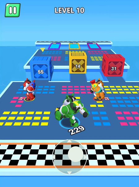 Gene Warrior-Fusion War - Gameplay image of android game