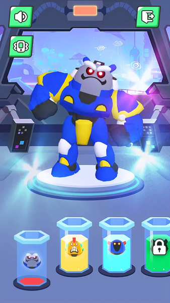 Gene Warrior-Fusion War - Gameplay image of android game