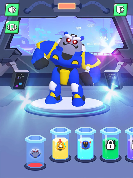 Gene Warrior-Fusion War - Gameplay image of android game