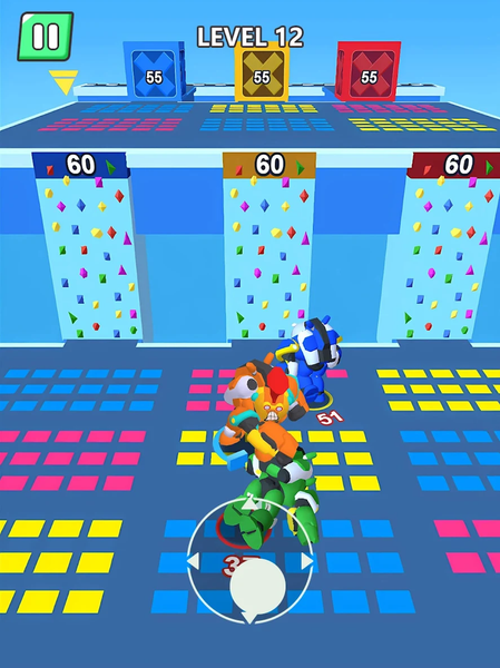 Gene Warrior-Fusion War - Gameplay image of android game