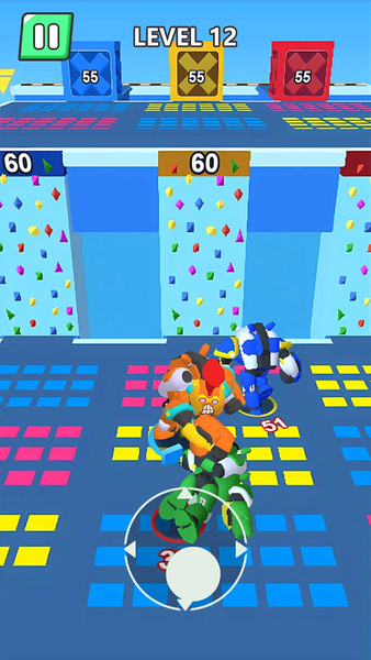 Gene Warrior-Fusion War - Gameplay image of android game