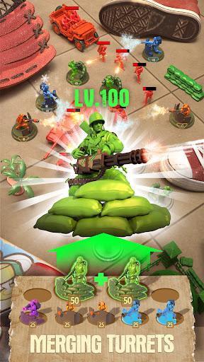 Toy Army Men Merge - Image screenshot of android app