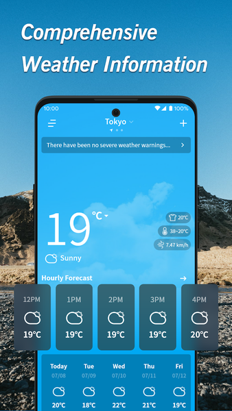 Warm Weather - عکس برنامه موبایلی اندروید