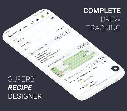 Brewfather - عکس برنامه موبایلی اندروید