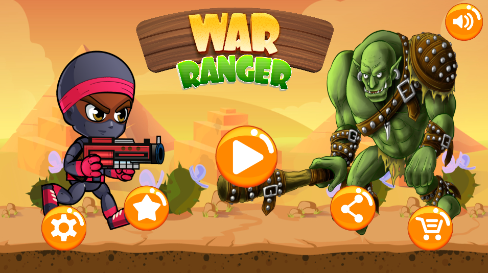 WAR RANGER - Gameplay image of android game