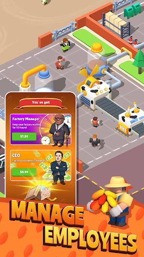 Chocolate Factory - Idle Game - عکس برنامه موبایلی اندروید