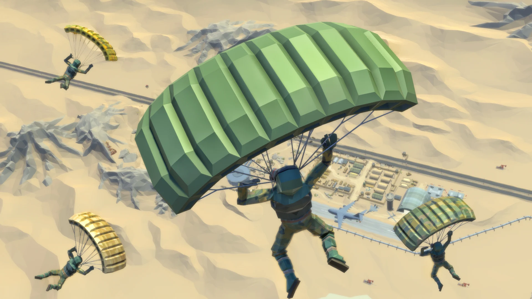 Fps warstrike polygon games - Gameplay image of android game