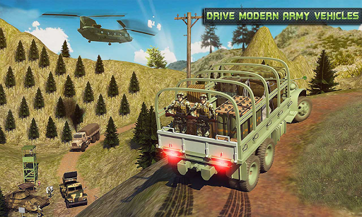 Offroad Army Transporter Truck Driver: Army Games - عکس بازی موبایلی اندروید