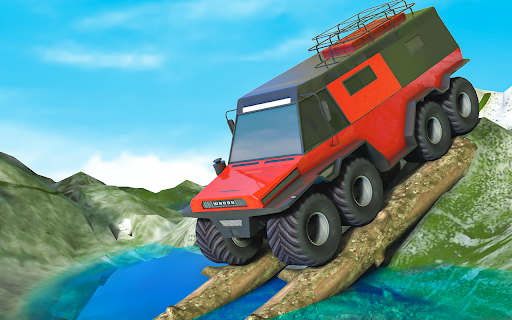 Offroad Truck Driving Games - Gameplay image of android game