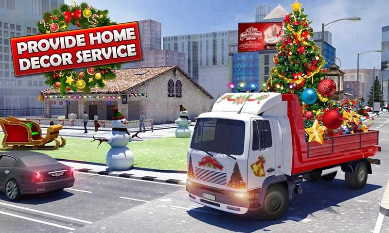 Home Depot: Decor Truck Simula - Gameplay image of android game