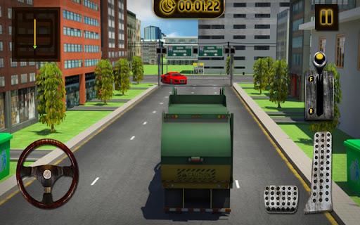 American Garbage Truck Driving - عکس بازی موبایلی اندروید