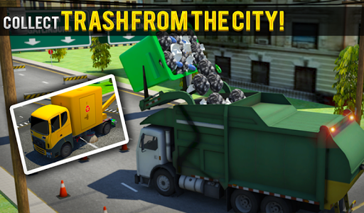 American Garbage Truck Driving - عکس بازی موبایلی اندروید