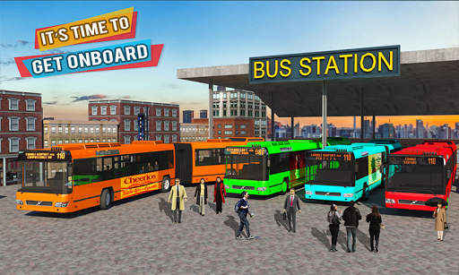 Coach Bus Train Driving Games - Gameplay image of android game