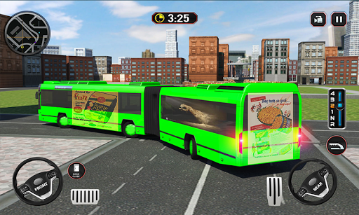 Coach Bus Train Driving Games - Gameplay image of android game