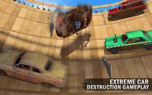 Death Well Demolition Derby- Stunt Car Destruction - Gameplay image of android game