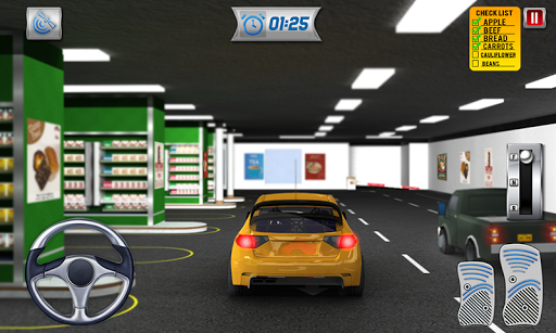 Shopping Mall Car Driving Game - عکس بازی موبایلی اندروید