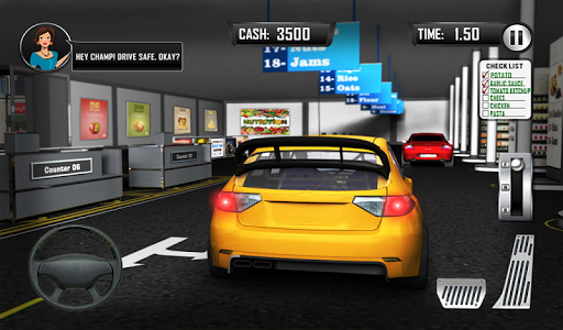 Shopping Mall Car Driving Game - عکس بازی موبایلی اندروید