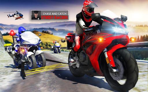 US Police Motorcycle Grappler: Highway Patrol Bike - Gameplay image of android game