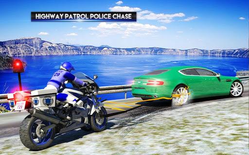 US Police Motorcycle Grappler: Highway Patrol Bike - Gameplay image of android game