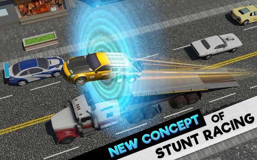 Car Transform Mega Ramp Truck Robot Transformation - Gameplay image of android game